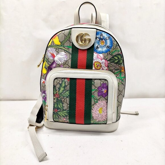 Gucci BackPack Bag Brown mon-903-090325 - Picture 1 of 16